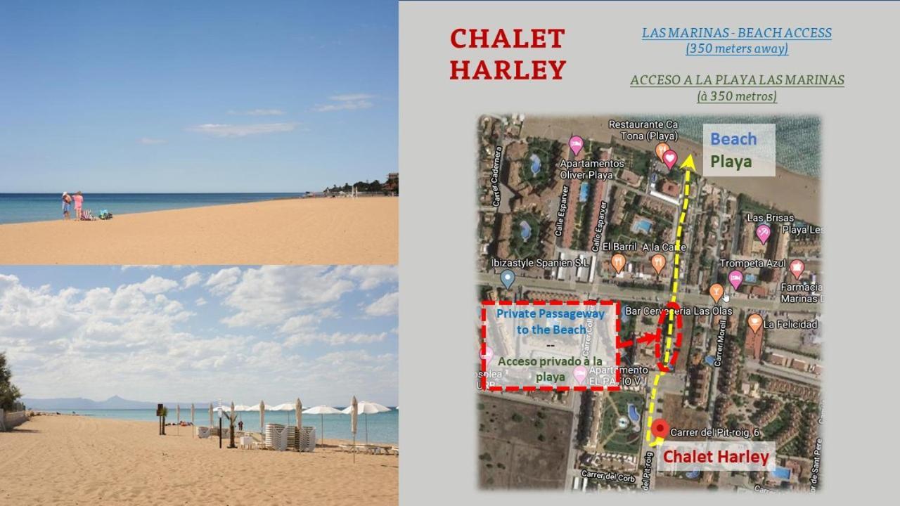 Chalet Harley Денія Екстер'єр фото